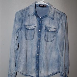 Forever 21 Denim Button Up